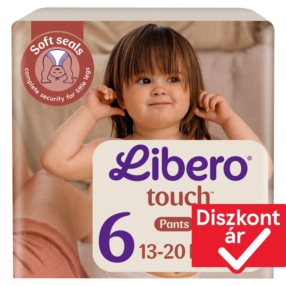 Libero Touch bugyipelenka, méret: 6, 13-20 kg, 24 db  1. kép