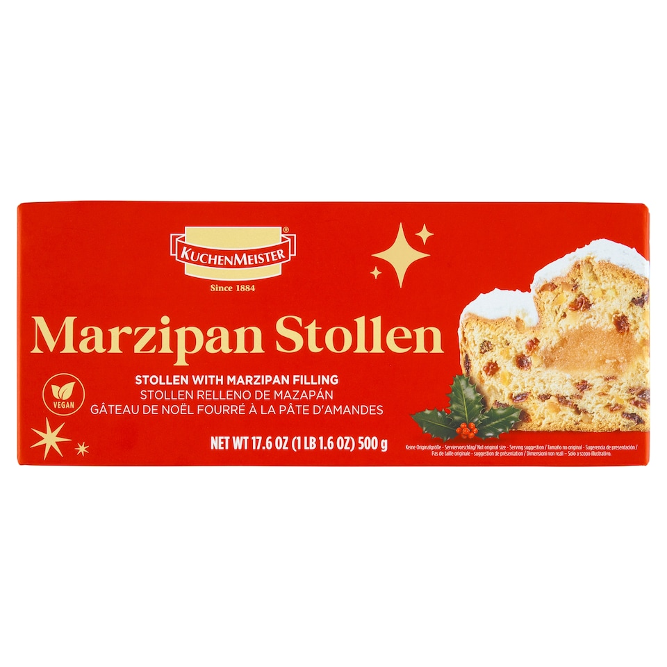 Kuchenmeister Štola s 12% marcipánové náplně 500g