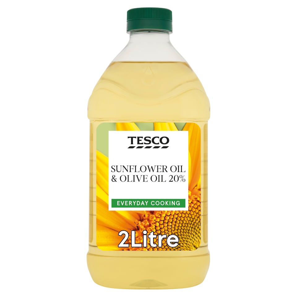 Tesco Sunflower Oil and Olive Oil 20% 2L