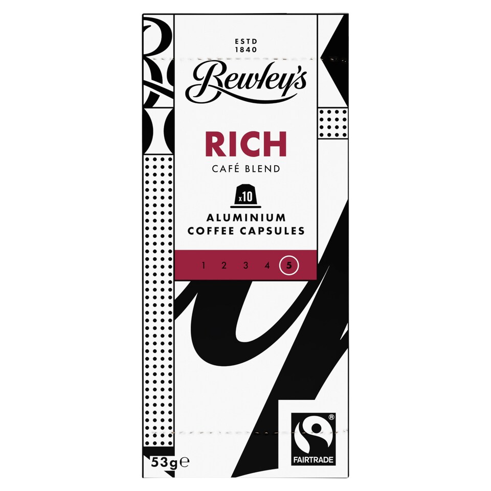 Bewley's Rich Coffee Capsules 10 Pack 53G