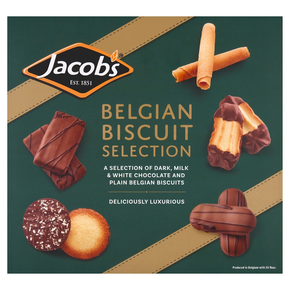 Jacobs Belgian Biscuit Selection 500G