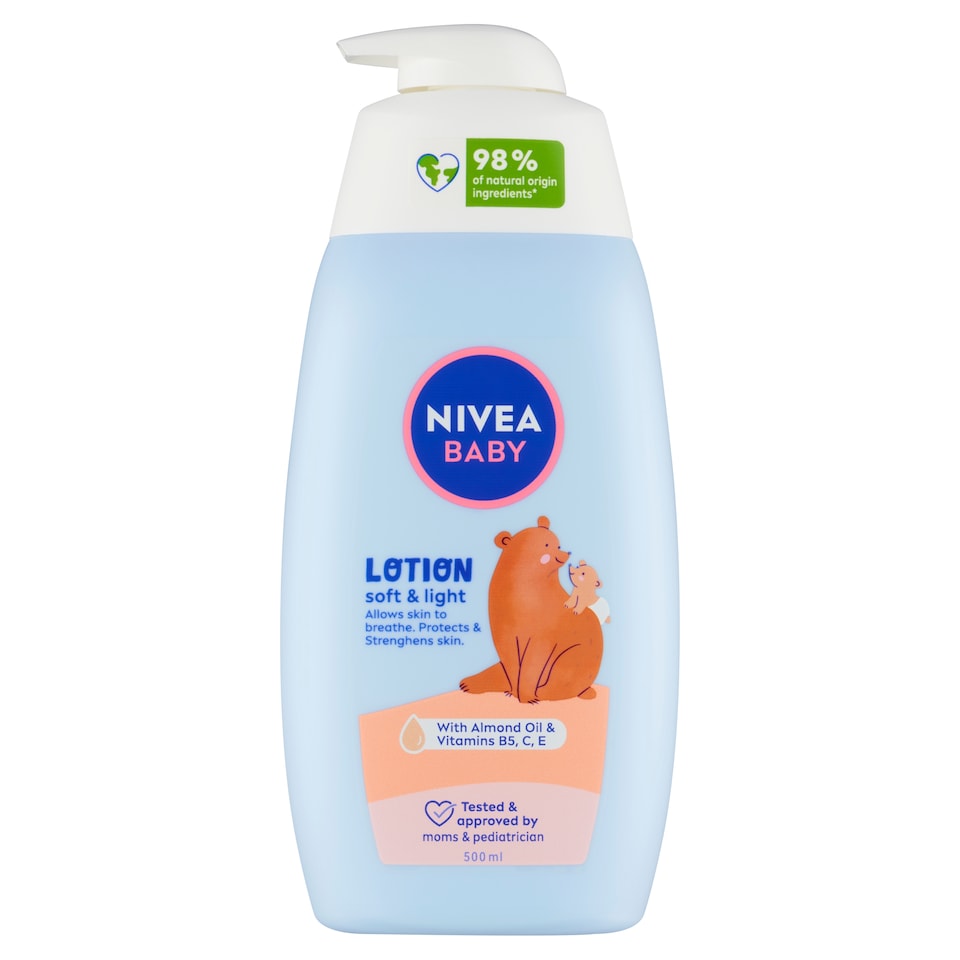 obrázok 1 z Nivea Baby Ľahké telové mlieko 500 ml