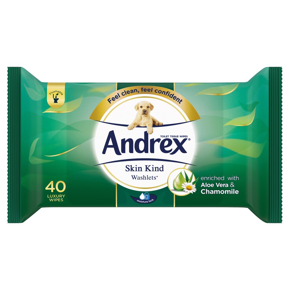 Andrex Washlets Skin Kind 40