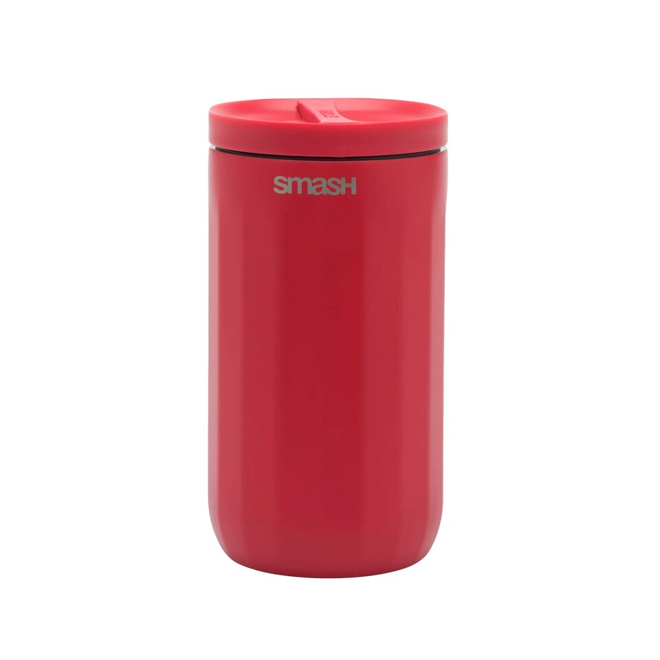 image 1 of Smash Blue Rose Stainless Steel Coffee Cup 350Ml