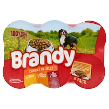 Brandy Chunks In Jelly Variety Pack 6 x 395g