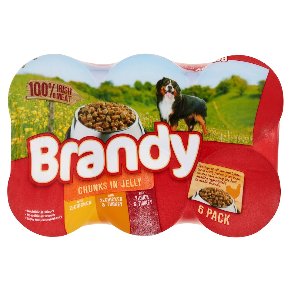 Brandy Chunks In Jelly Variety Pack 6 x 395g