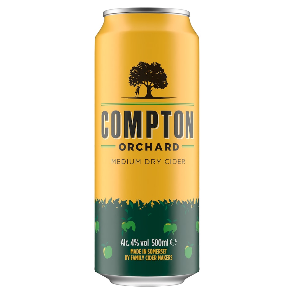 Compton Orchard Medium Dry Apple Cider 500Ml