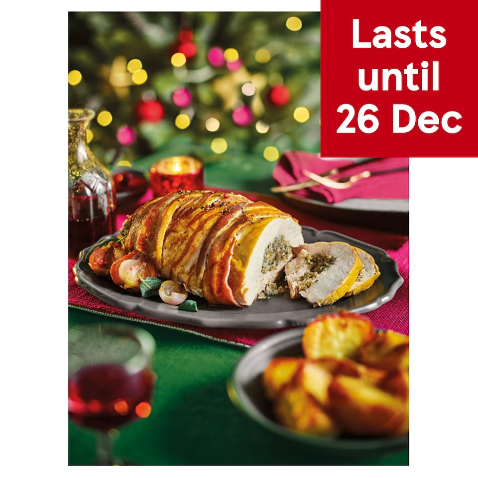 Tesco Finest Slow Cooked Stuffed Turkey Joint 2.175kg (Serves 8