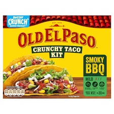 Old El Paso Smoky BBQ Crunchy Taco Kit 292g
