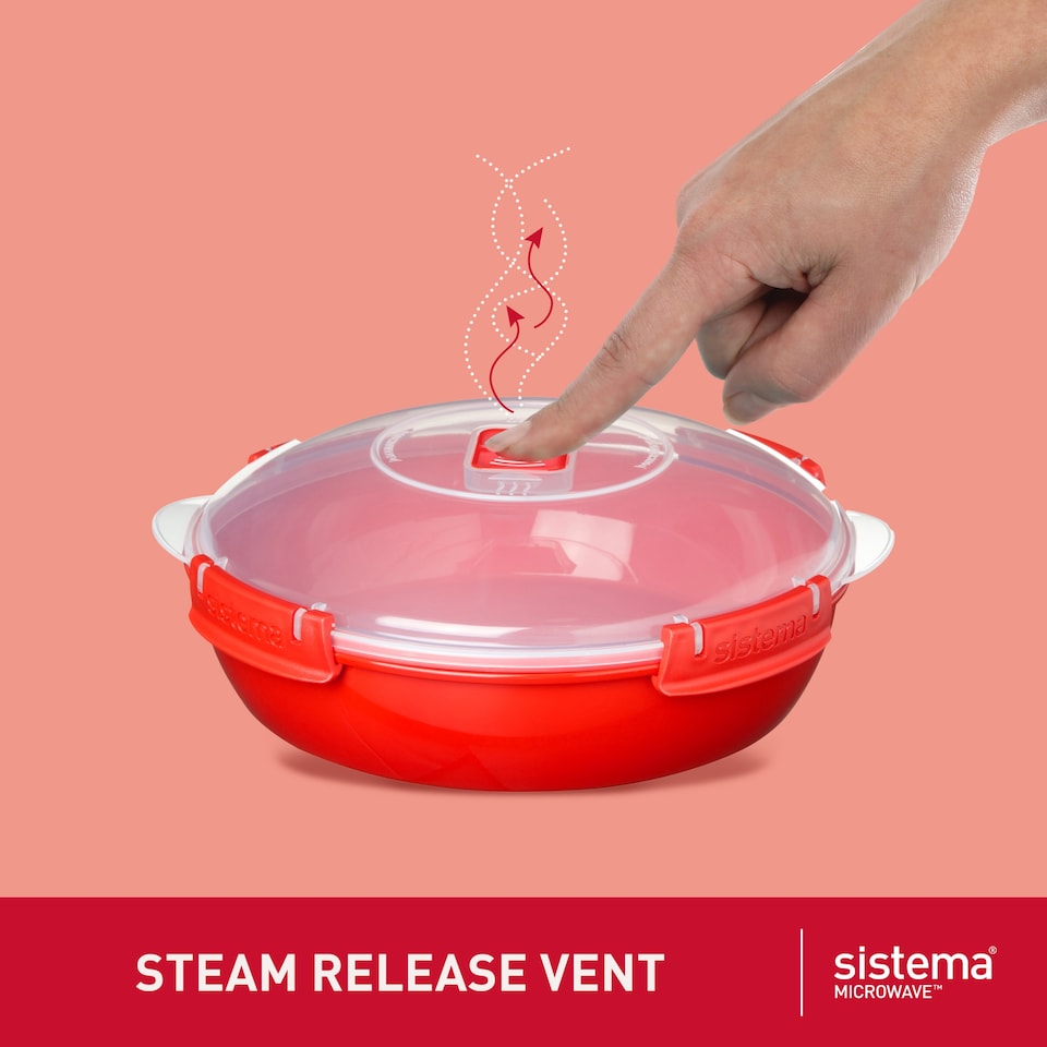 image 1 of Sistema Round Microwave Dish 1.29L