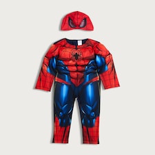 Marvel Spider-Man 2-Piece Costume and Mask Set in Red