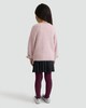 image 3 of F&F Girls Faux Leather Pleated Skirt in Multi Black