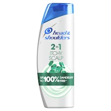 Head & Shoulders 2 In 1 Itchy Scalp Shampoo Conditioner 450Ml