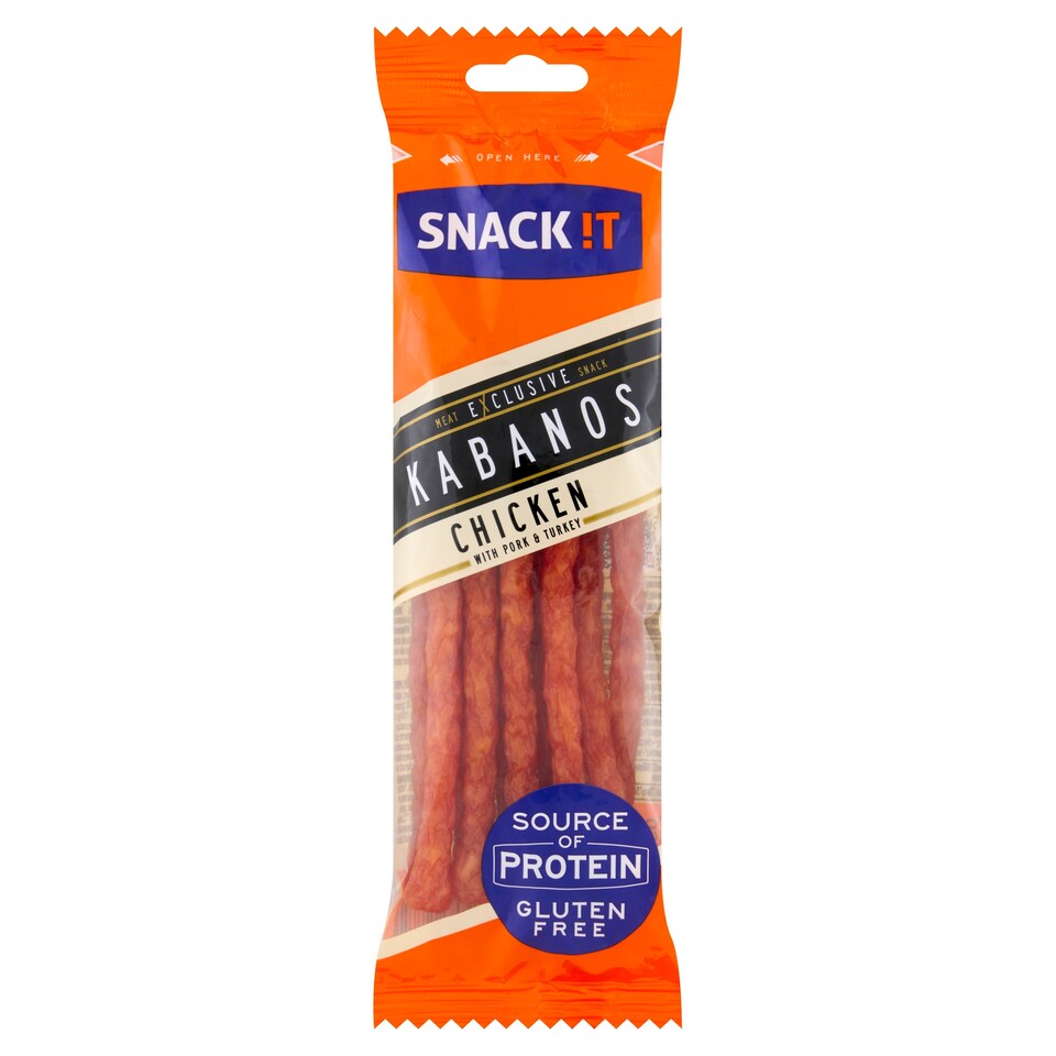 Obrázek 1 pro produkt Snack !t Masný výrobek exclusive drůbeží s vepřovým masem 50g