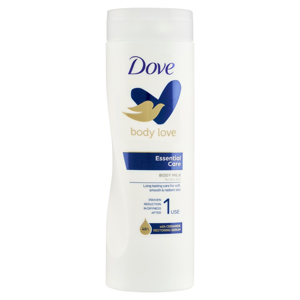 obrázok 1 z Dove Essential Care telové mlieko pre suchú pokožku 400 ml