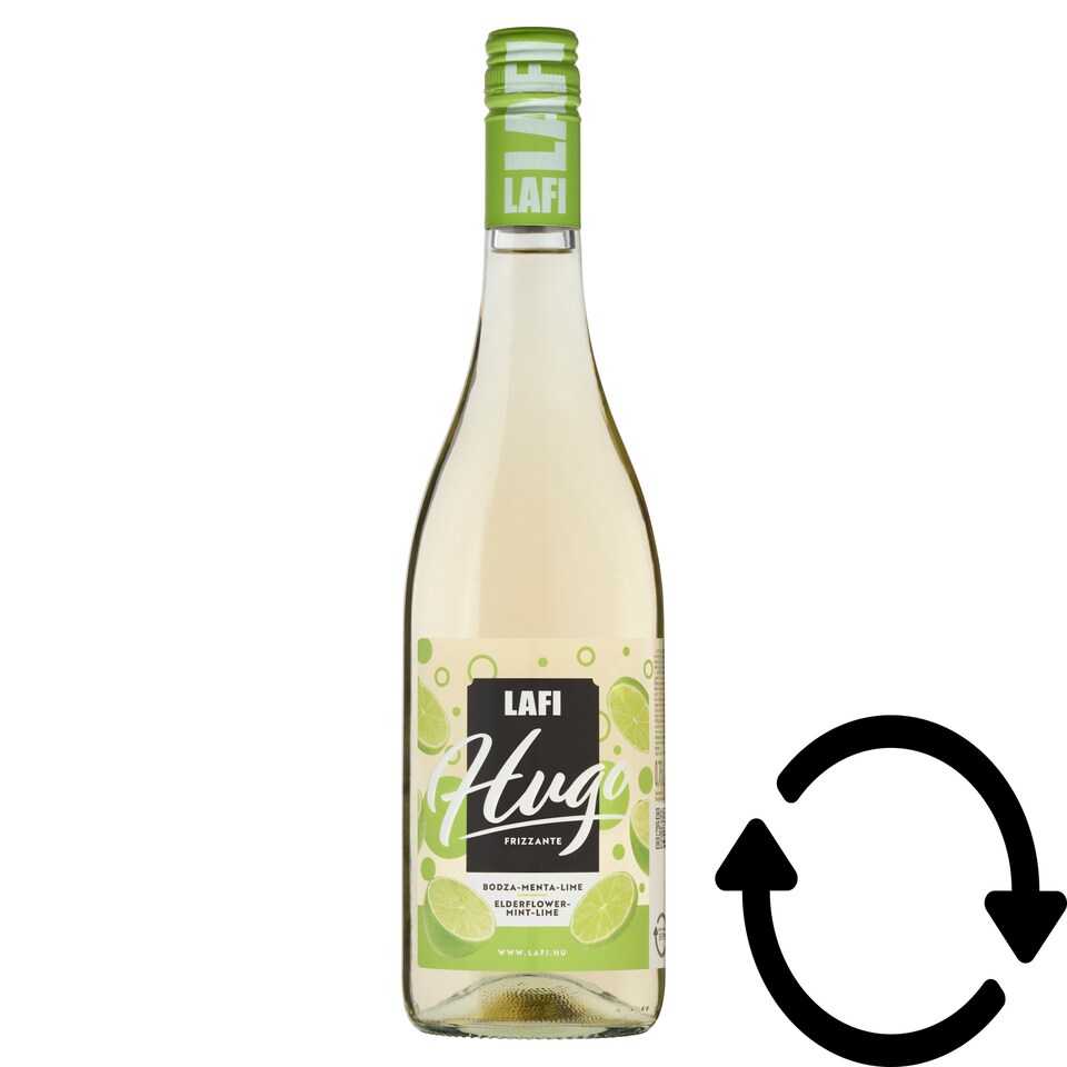 image 1 of Lafi Hugo Elderflavoured Mint-Lime Sparkling Wine-Based Drink 7% 0,75 l