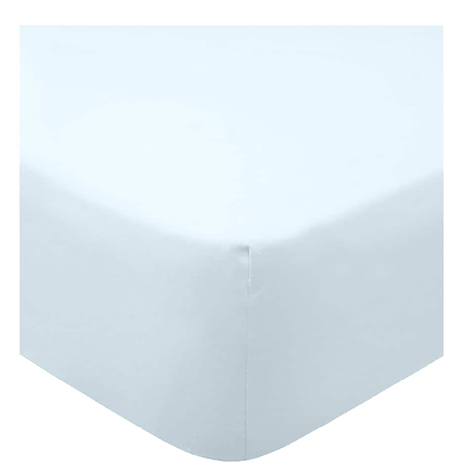 West Park Retreat Blue 300 Thread Count Deep Fitted Sheet Double