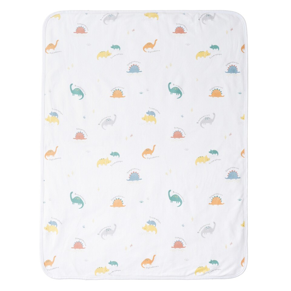 image 1 of Fred & Flo Dino Fleece Blanket