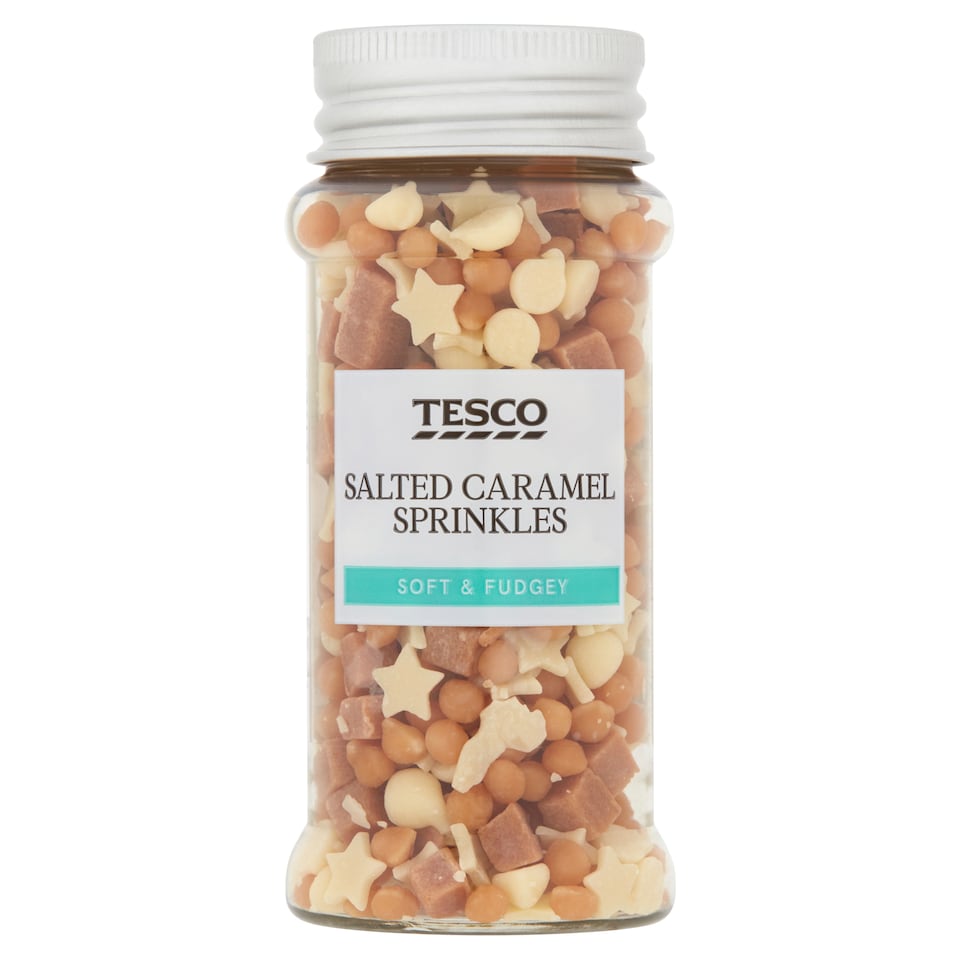 Tesco Salted Caramel Sprinkles 60G