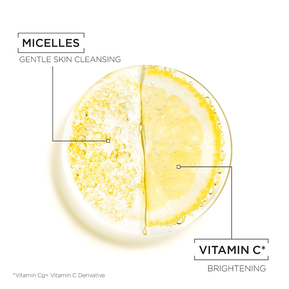 image 1 of Garnier SkinActive Micellar Vitamin C Cleansing Water 400ml