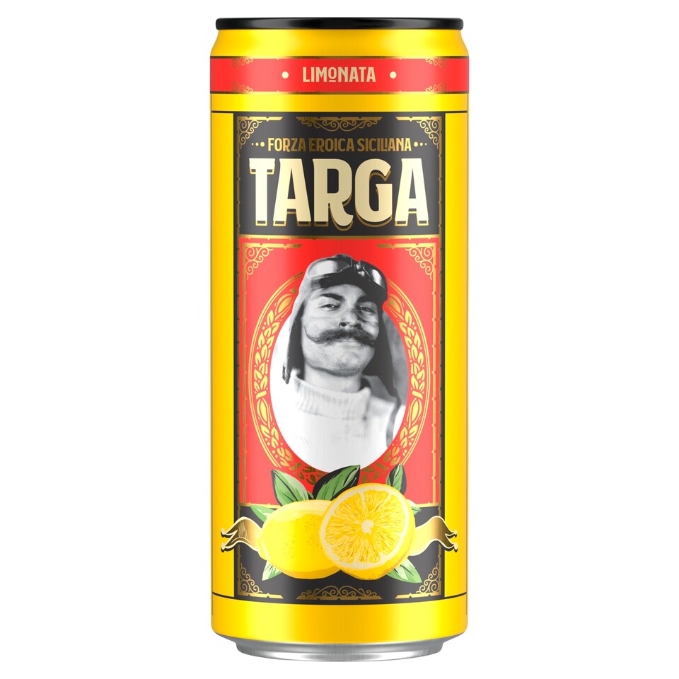 Targa Limonata Carbonated Lemon Lemonade 330 ml