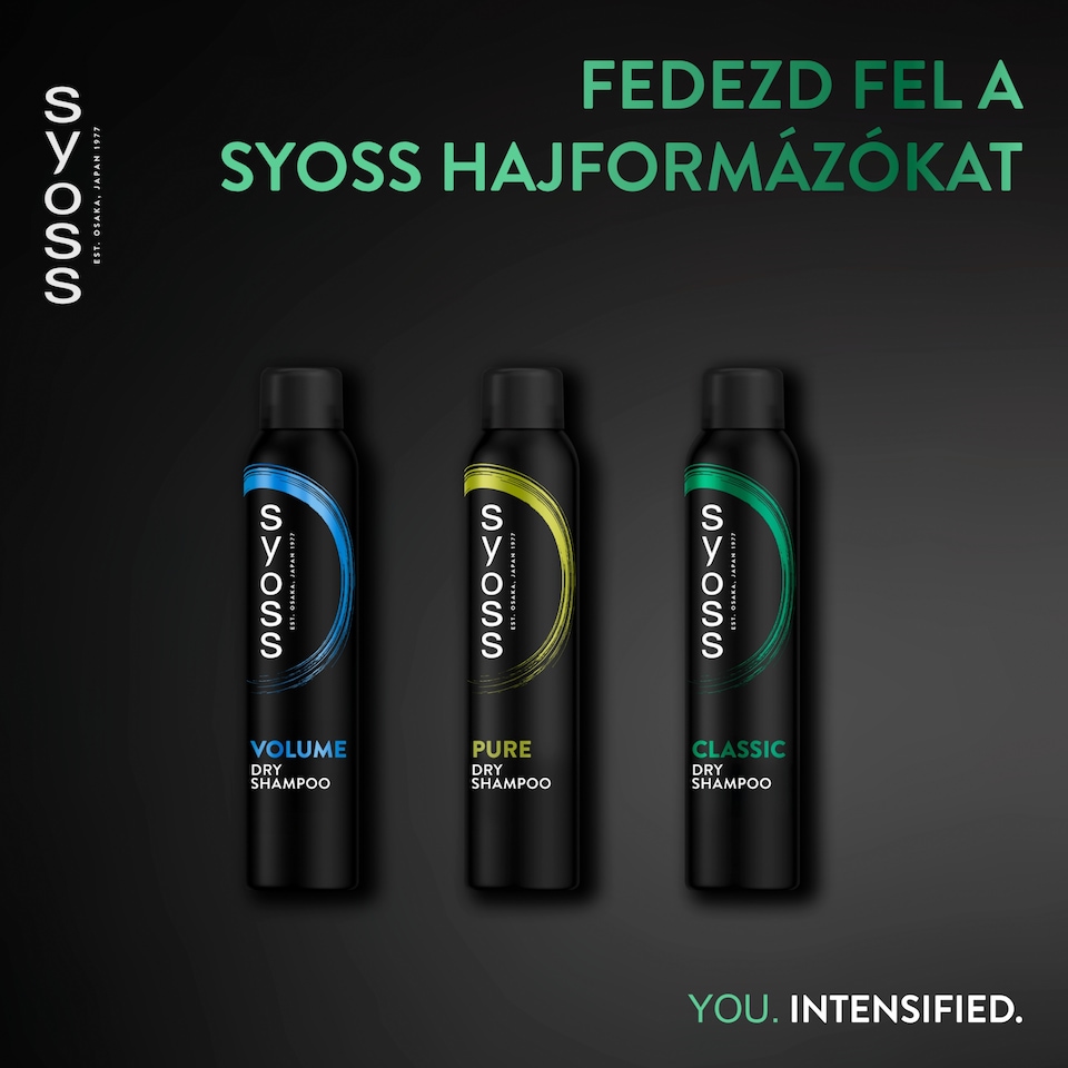 Syoss zsírosodás elleni szárazsampon 200 ml 1. kép