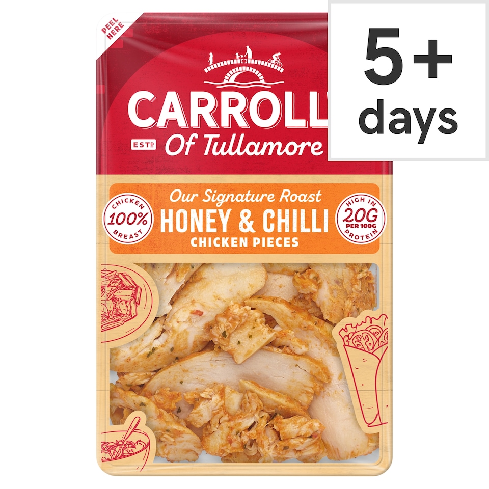 Carroll's Honey & Chilli Chicken Pieces 100G