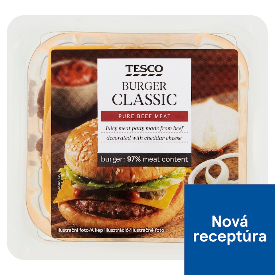 Tesco Burger Classic 127 g