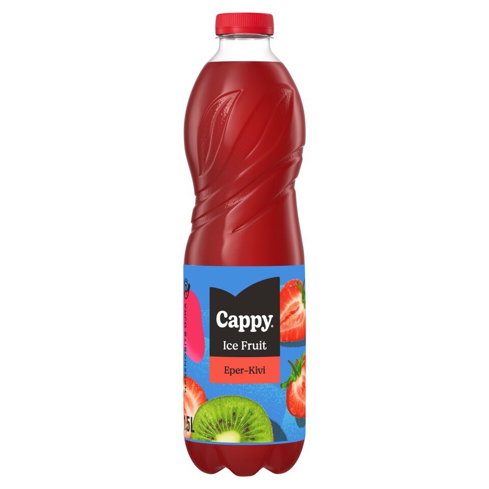Cappy Ice Fruit Soft Drink with Strawberry-Kiwi Flavour 1,5 l