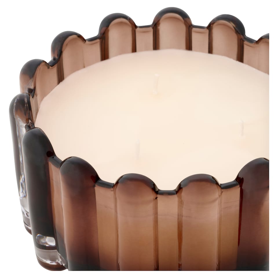 image 1 of F&F Home Dramatique Dark Cocoa Large Candle 380g