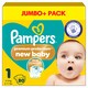 image 1 of Pampers New Baby Size 1 80 Nappies Jumbo+ Pack