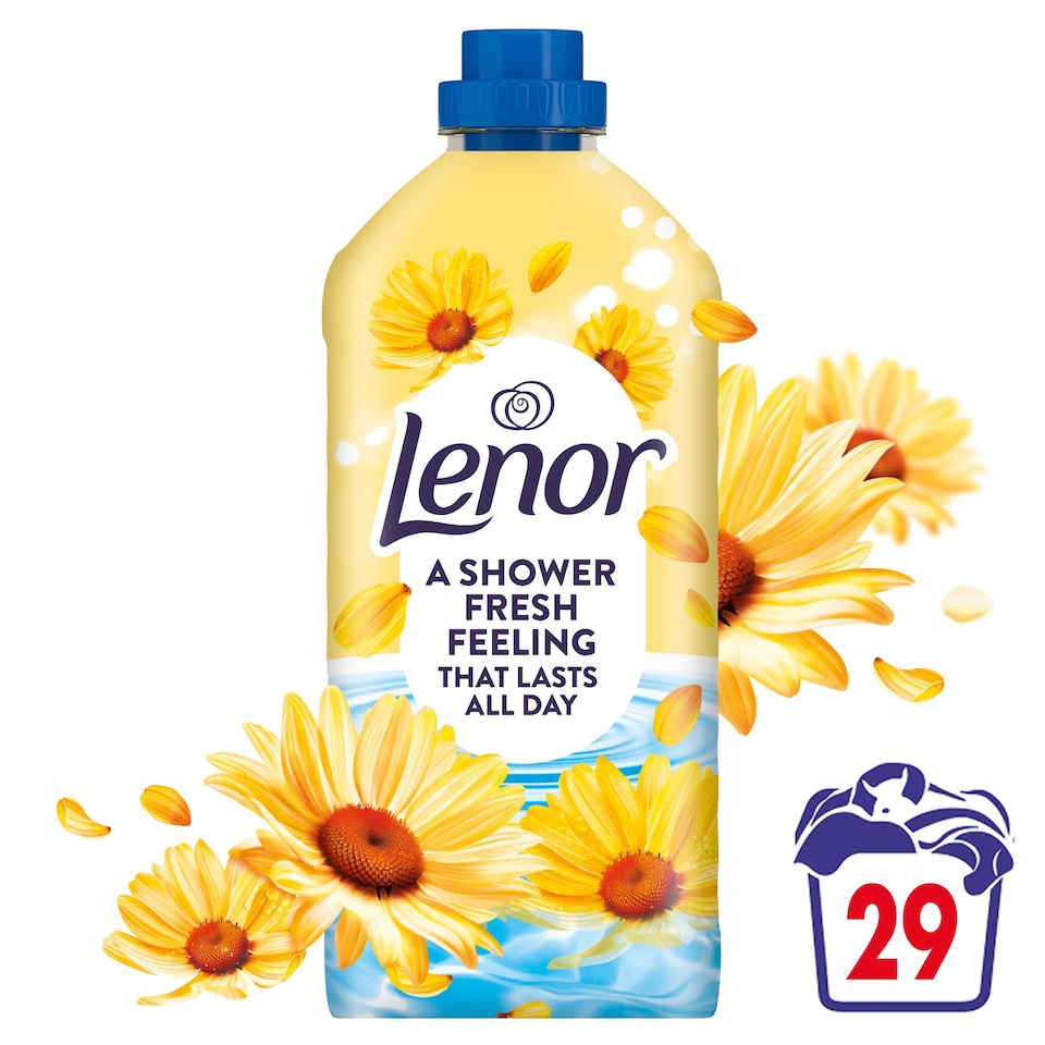 image 1 of Lenor Fabric Conditioner Liquid Summer Breeze 29 Washes 899ML