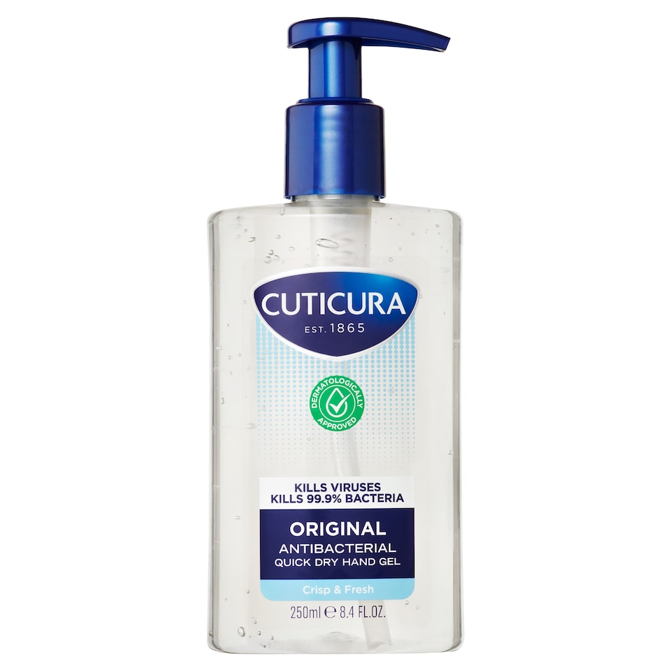 Cuticura Original Anti Bacterial Hand Gel 250Ml