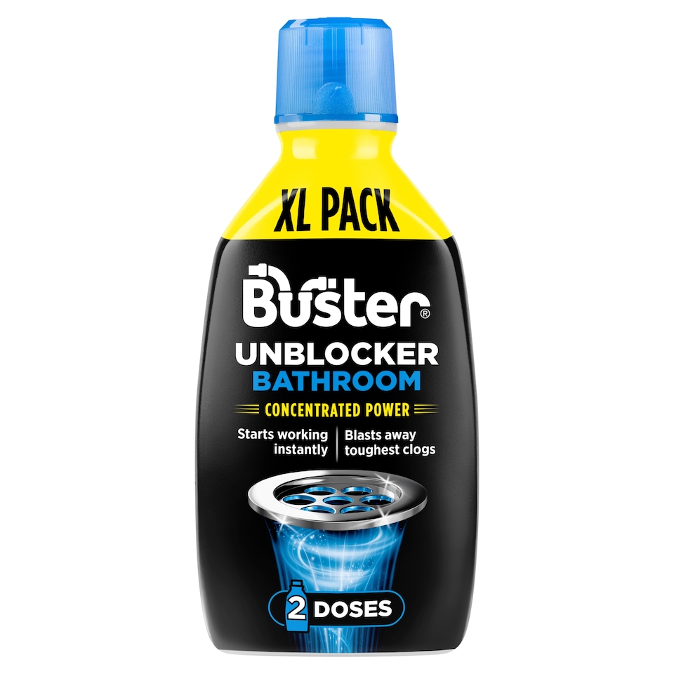 Buster 2 Dose Bathroom Unblocker 600ml