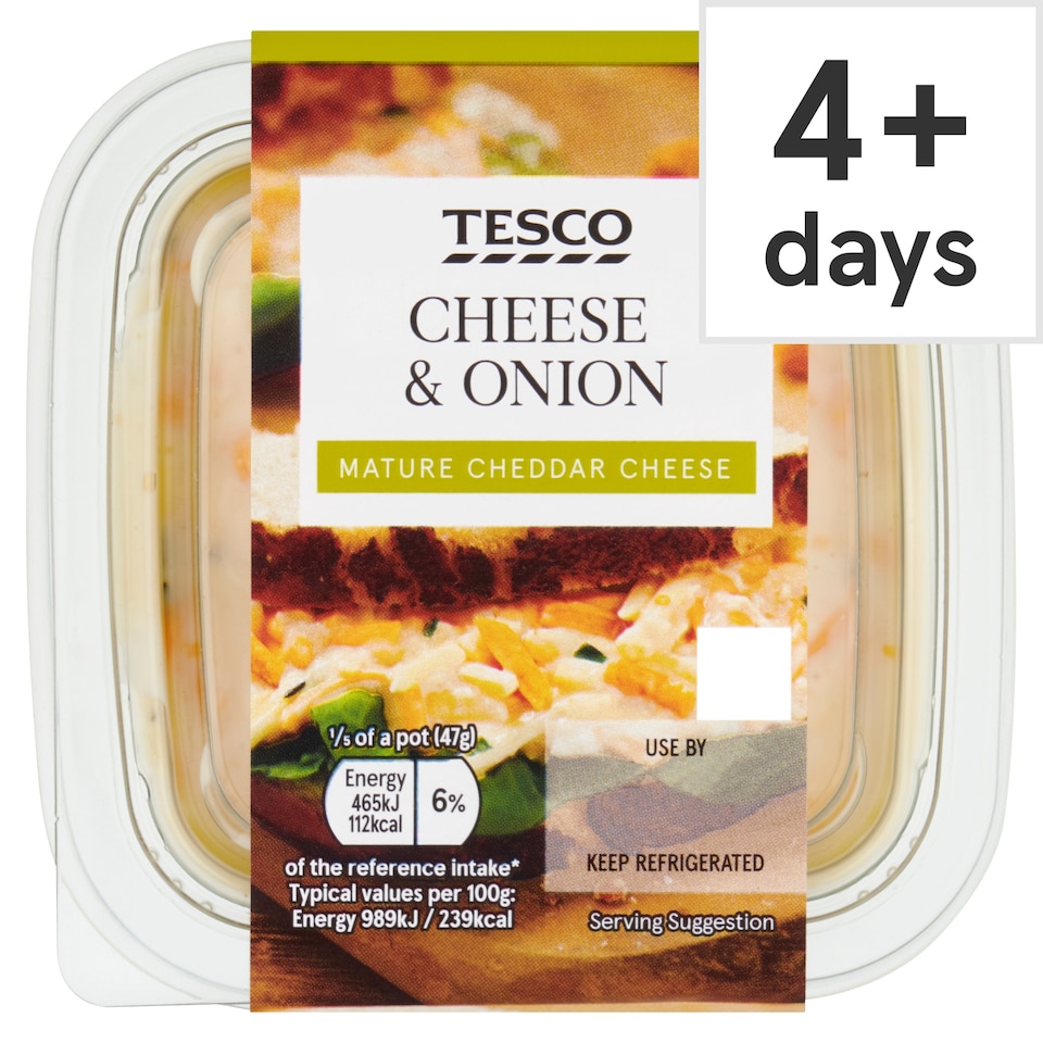 Tesco Cheese & Onion 235g