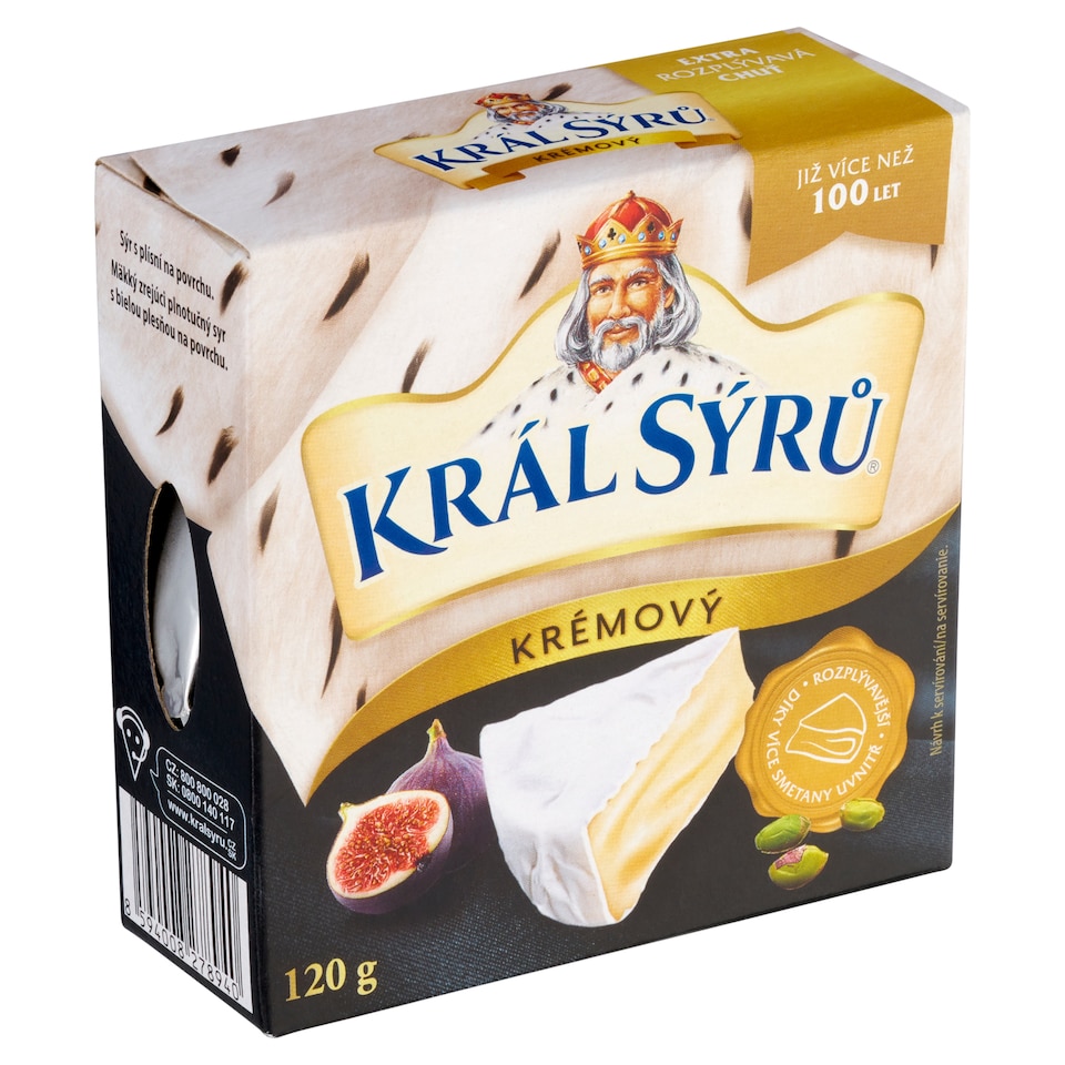Král Sýrů Creamy 120g