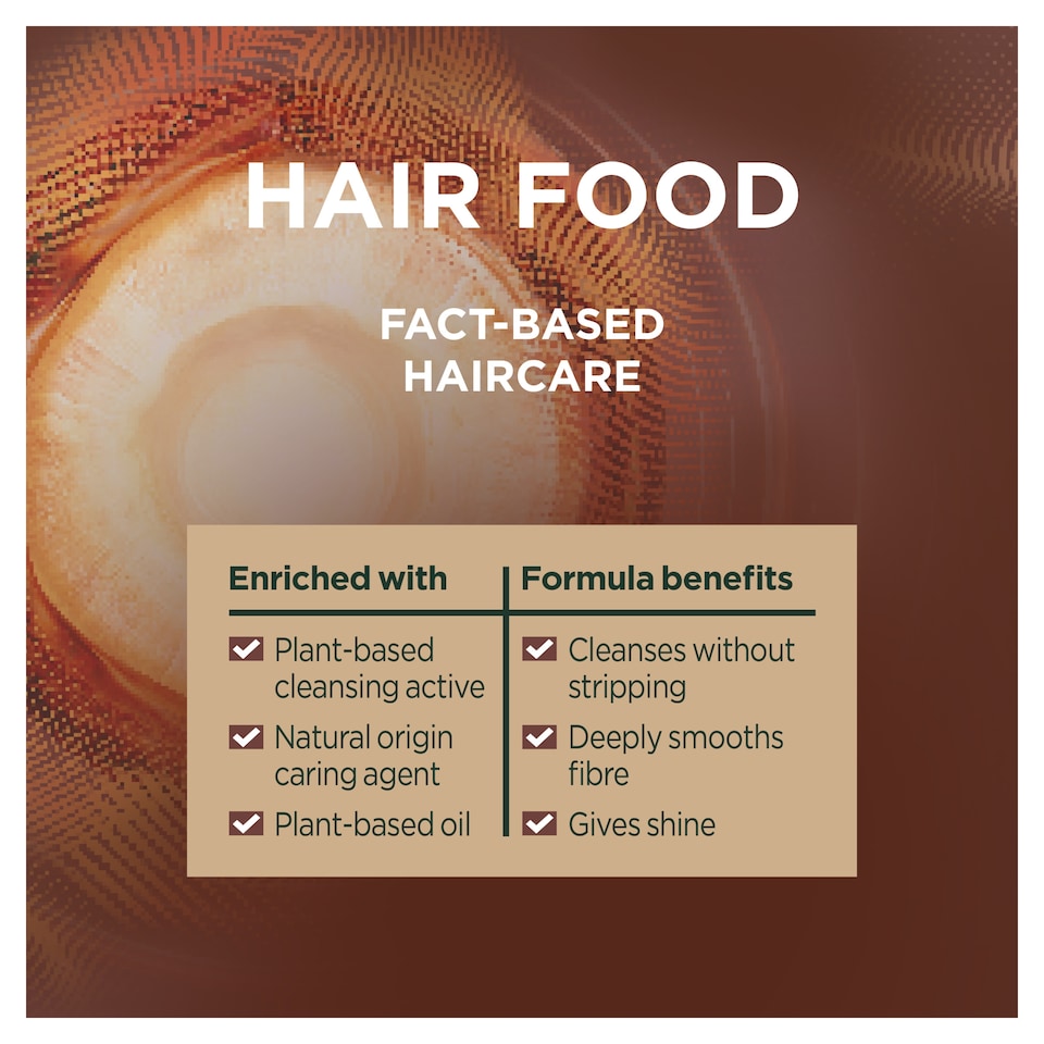 image 1 of Garnier Ultimate Blends Hair Food Coconut & Macadamia Shampoo 350ml