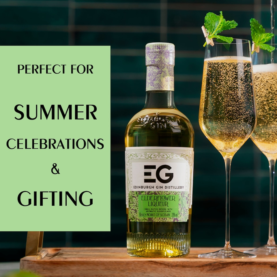 image 1 of Edinburgh Gin Elderflower Liqueur 50Cl