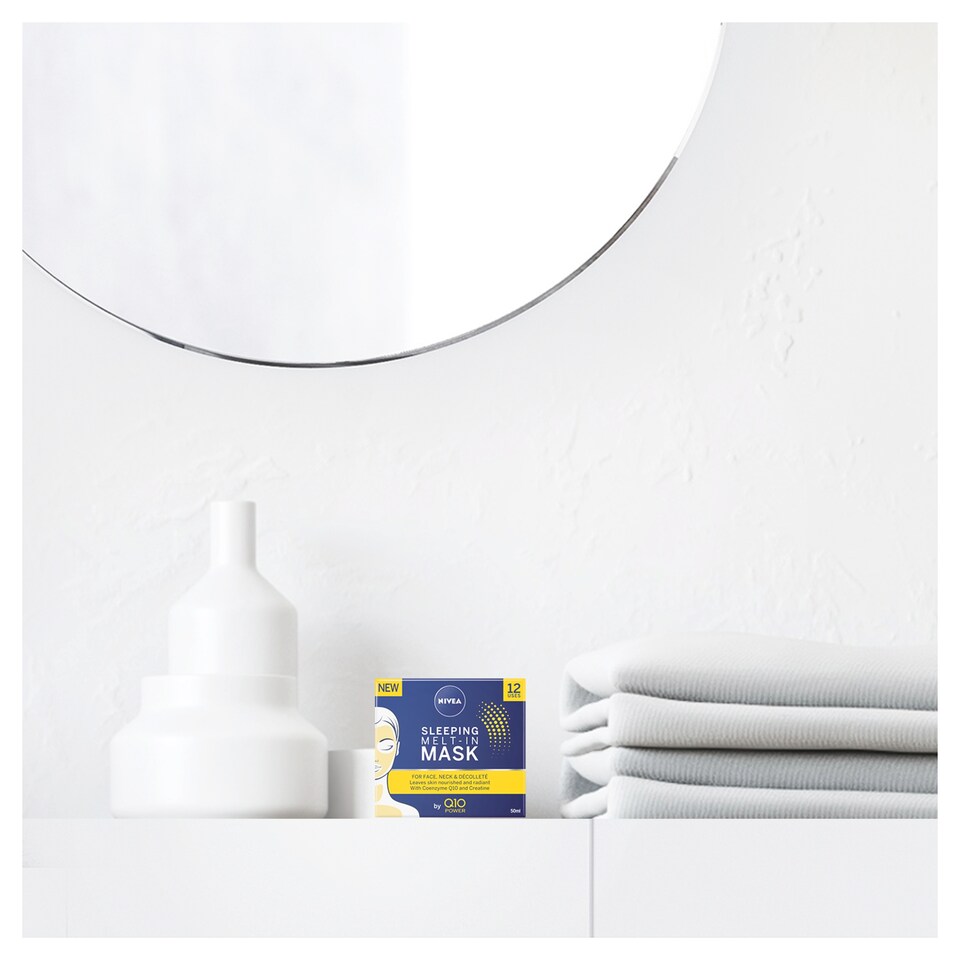 image 1 of Nivea Q10 Power Sleeping Melt-In Mask 50Ml