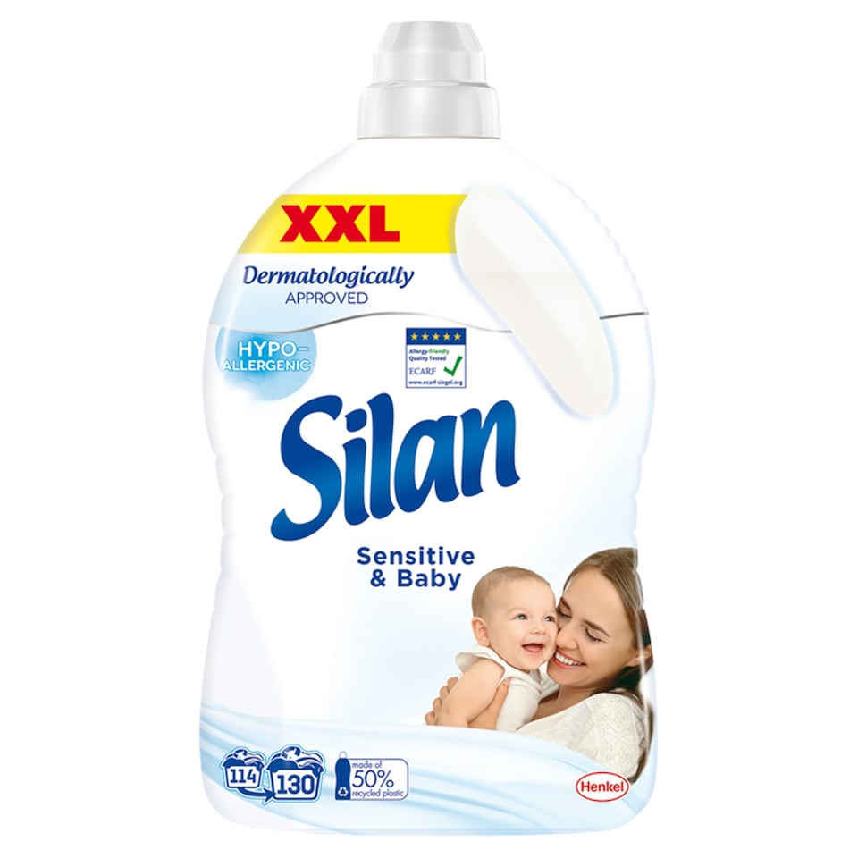 Silan aviváž Sensitive & Baby 130 praní, 2860 ml