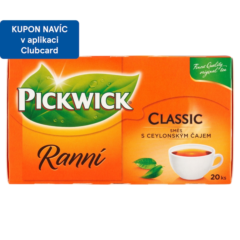 Obrázek 1 pro produkt Pickwick Ranní černý čaj 20 x 1,75g (35g)