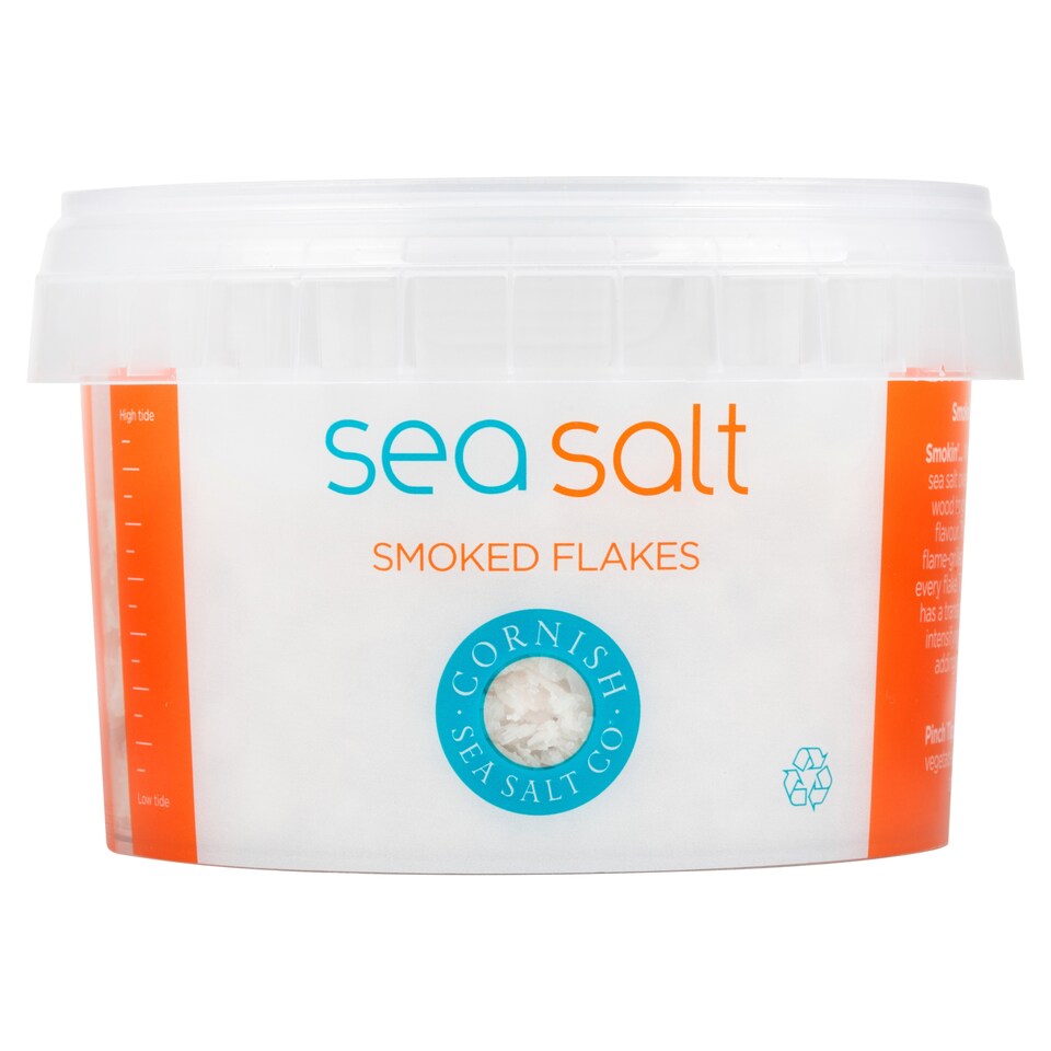 Cornish Sea Salt Smoked Flakes 125G