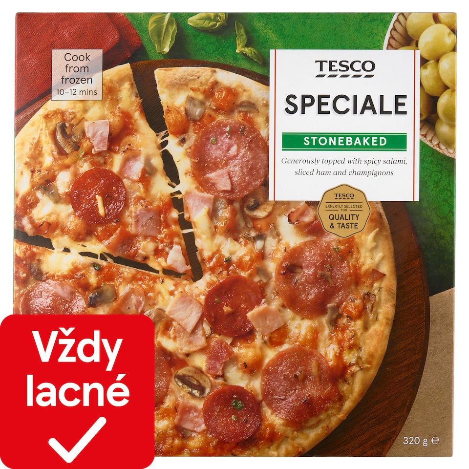 Tesco Stonebaked Pizza Speciale 320 g