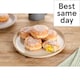 image 1 of Tesco 5 Custard Doughnuts