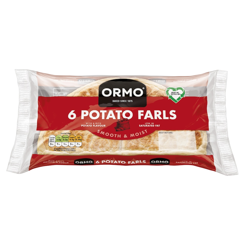 Ormo Potato Farls 6 Pack