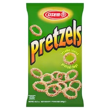 Osem Sesame Coated Pretzel Rings 300g