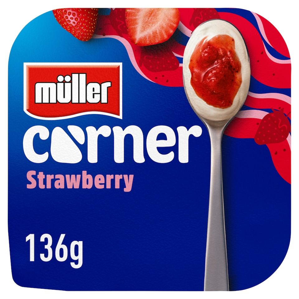 image 1 of Muller Corner Strawberry Yogurt 136G