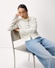 image 4 of F&F Knitted Double Layer Cardigan in Grey