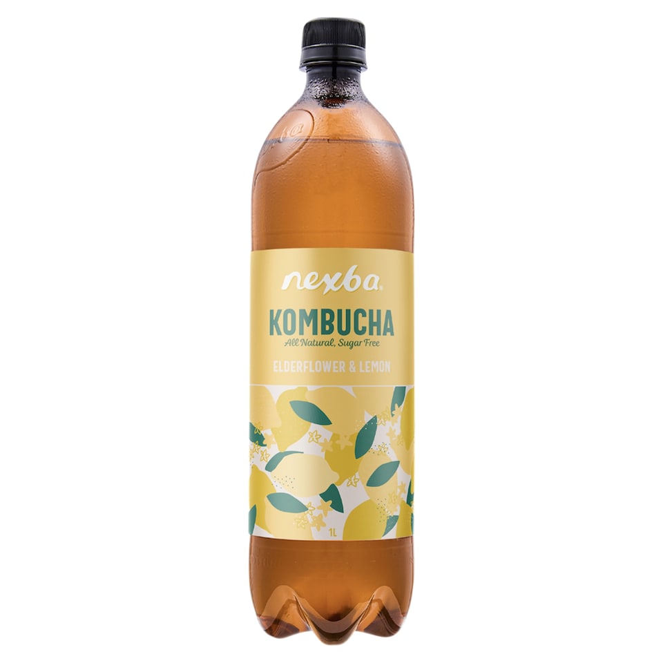 Nexba Kombucha - Elderflower & Lemon 1L