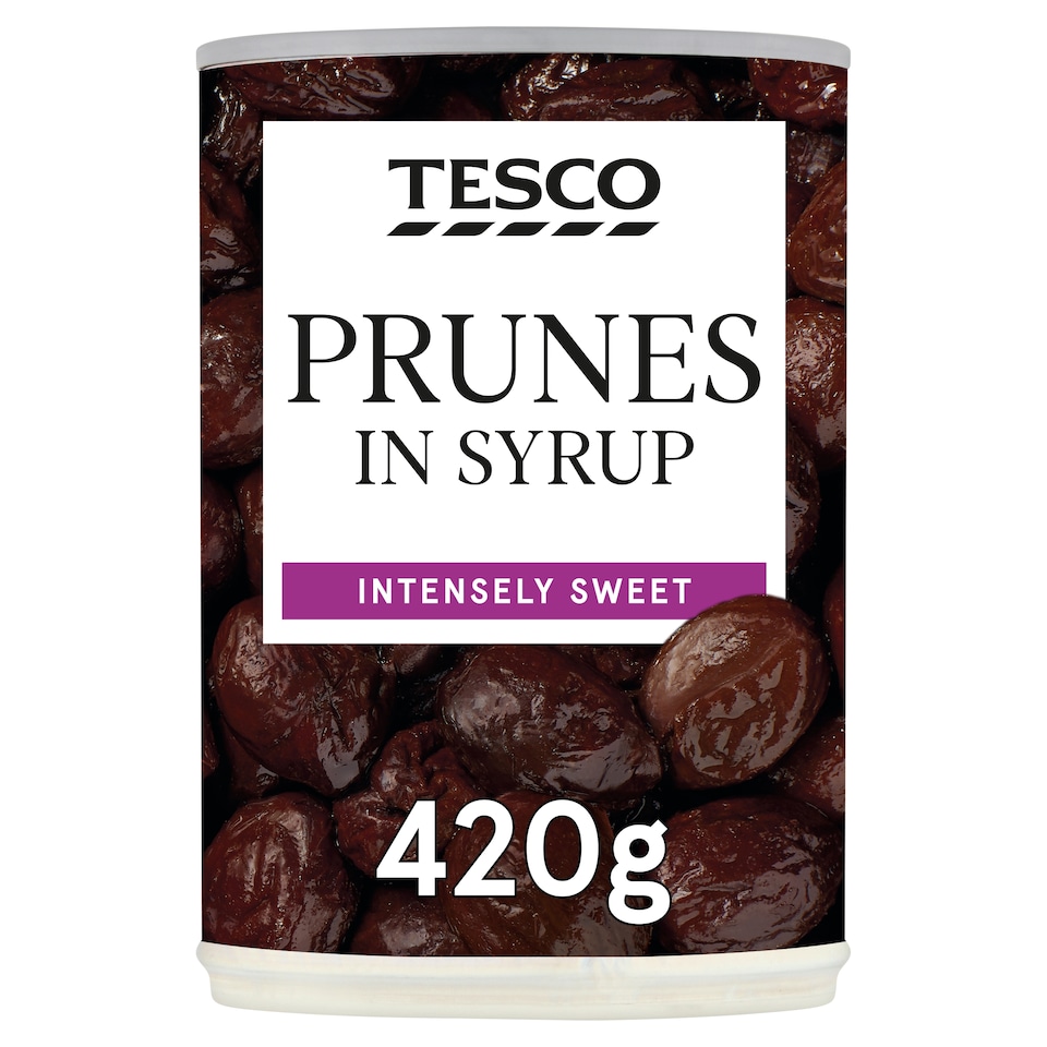 Tesco Prunes In Syrup 420G